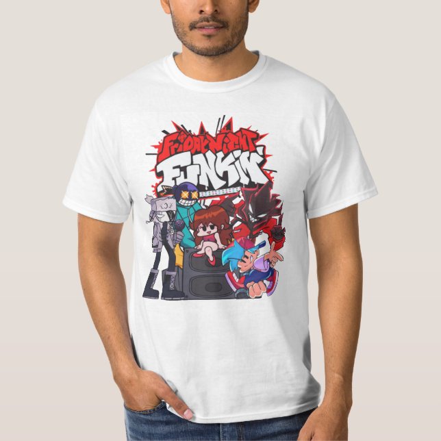 Camiseta Sexta Noite, amigo Funkin (Frente)