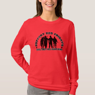 Camiseta Sextas-feiras vermelhas