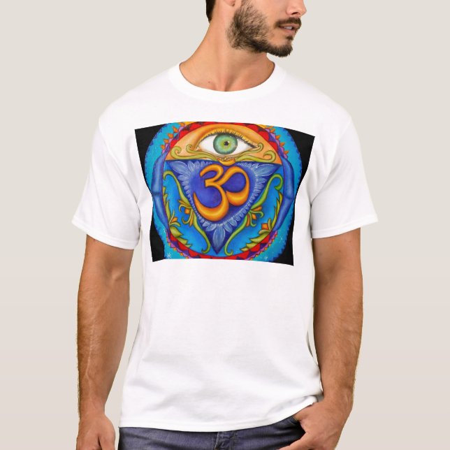 Camiseta Sexto chakra, terceiro olho (Frente)