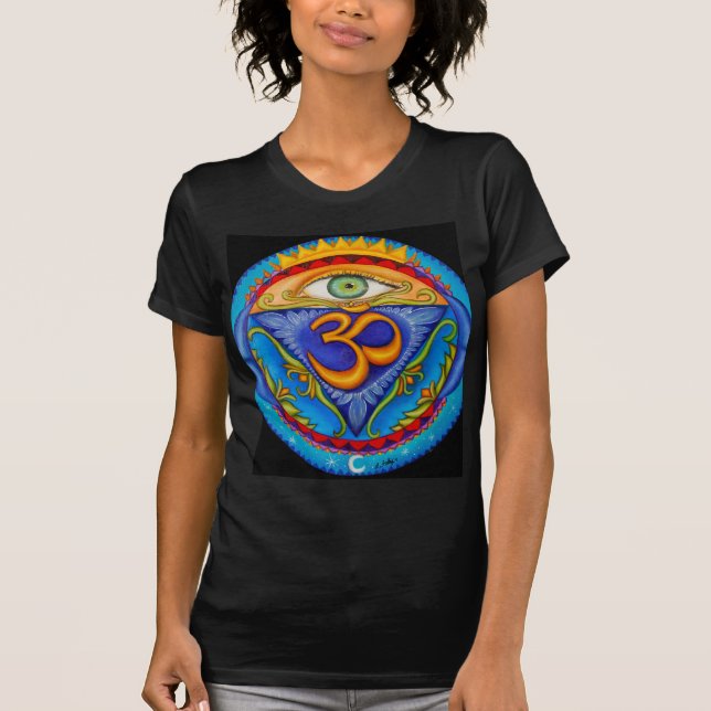 Camiseta Sexto chakra, terceiro olho (Frente)