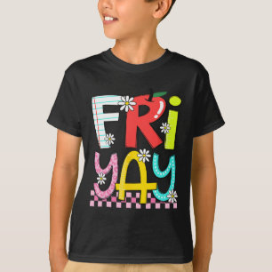 Camiseta Sextou Feliz Sexta-Feira Divertido Fim de Semana P