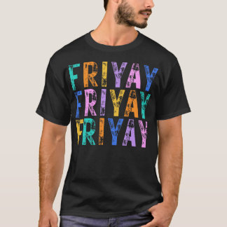Camiseta Sextou Feliz Sexta-feira Fim de Semana Professor V