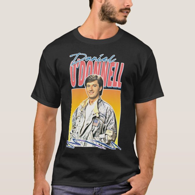Camiseta Sexy Daniel O'Donnell Retro 80s Fan Gift Design (Frente)