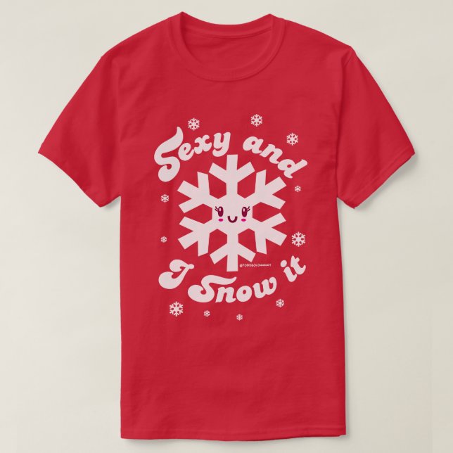 CAMISETA SEXY E NEVE (Frente do Design)
