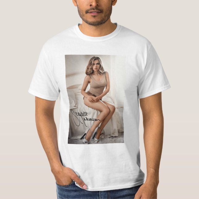 Camiseta Sexy Scarlett Johansson (Frente)
