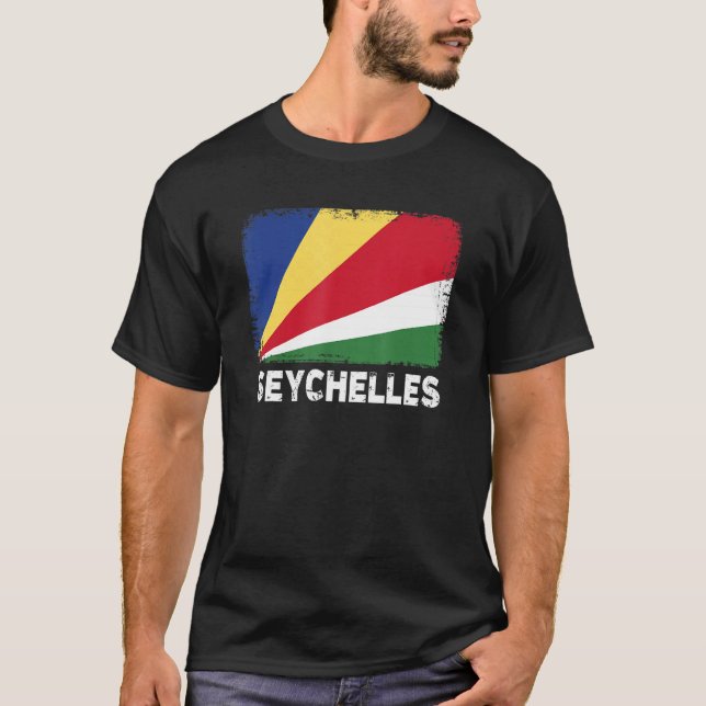 Camiseta Seychelles Flag  Support Seychellois People Women  (Frente)