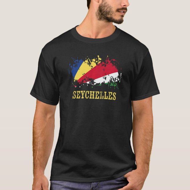 Camiseta Seychellian enthusiasts for Sesel and Seychelles   (Frente)