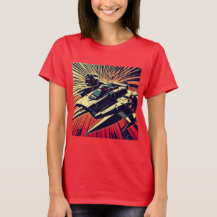 Camiseta SF - Corte de Estrelas de Anime 1