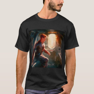 Camiseta SF Hero a bordo nave espacial 1