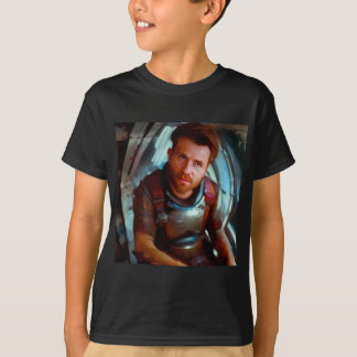 Camiseta SF Hero a bordo nave espacial 4