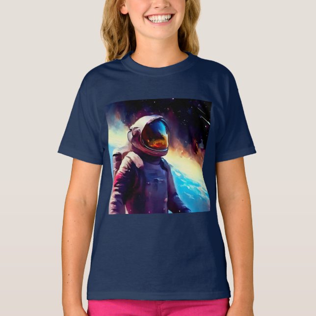 Camiseta SF Herói do Espaço 1 (Frente)