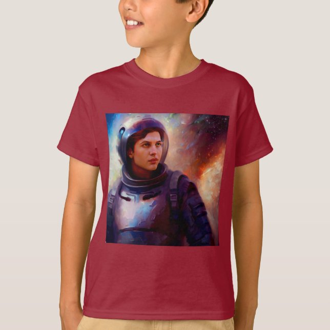 Camiseta SF Herói do Espaço 4 (Frente)