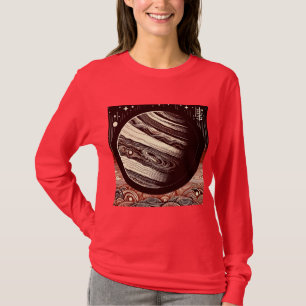 Camiseta SF Júpiter Woodcut 2