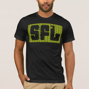 Camiseta SFL o espaço no meio