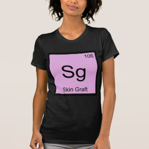 Camiseta Sg - Enxerto de Pele Símbolo de Elemento Químico D