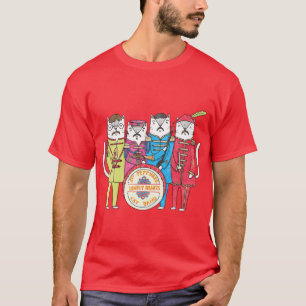 Camiseta SGT Peppurrs Lonely Hearts Cats Band menino engraç