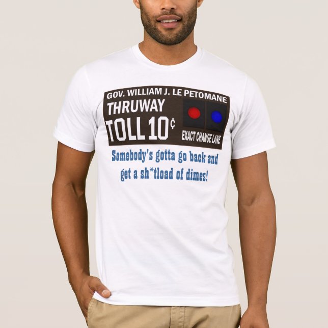 Camiseta Sh*tload das moedas de dez centavos (Frente)