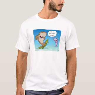 Camiseta Shaaark "porque é você que veste Crocs?" T-shirt