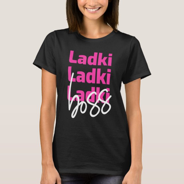 Camiseta Shaadi Wedding Boss Ladki Desi Bollywood (Frente)