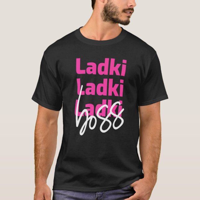 Camiseta Shaadi Wedding Boss Ladki Desi Bollywood (Frente)