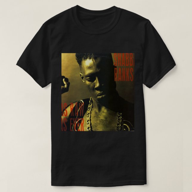 Camiseta Shabba Ranks Fanart (Frente do Design)