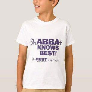 Camiseta ShABBAt Abba conhece melhor