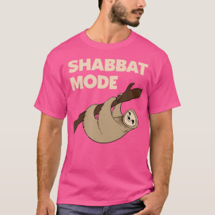 Camiseta Shabbat Mode Shirt Sleepeepth Time For Shabbat J