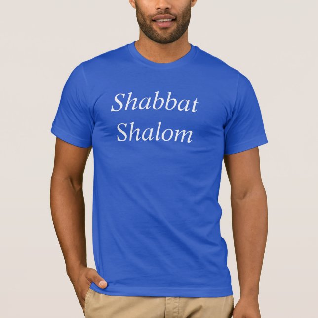 Camiseta Shabbat Shalom (Frente)