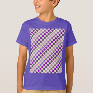 Camiseta Shades de Bolinhas Roxas de Shirley Taylor