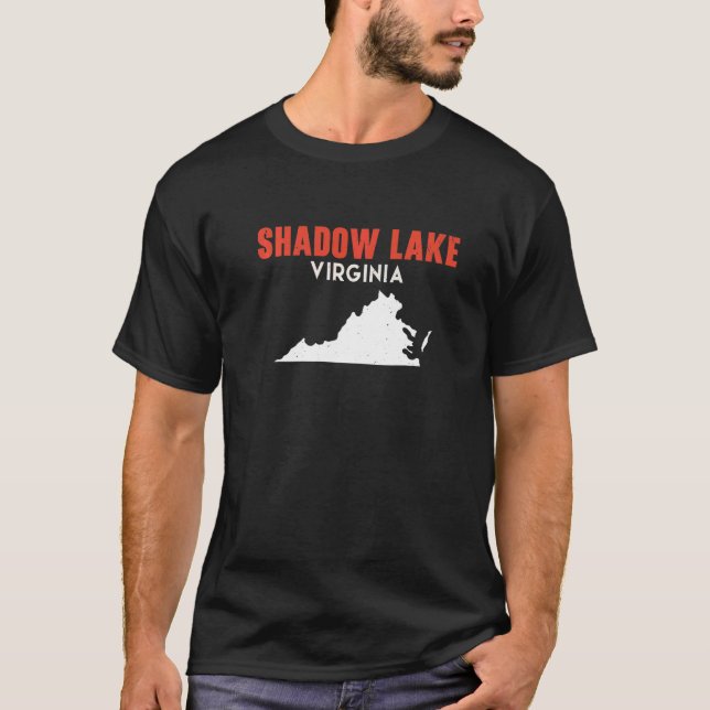 Camiseta Shadow Lake Washington Estados Unidos América Viag (Frente)