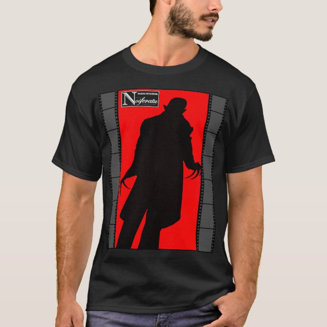 Camiseta Shadow of Nosferatu Horror T-Shirt (Frente)