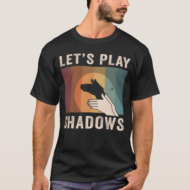 Camiseta Shadow Puppetry Puppet Show Art boy (Frente)