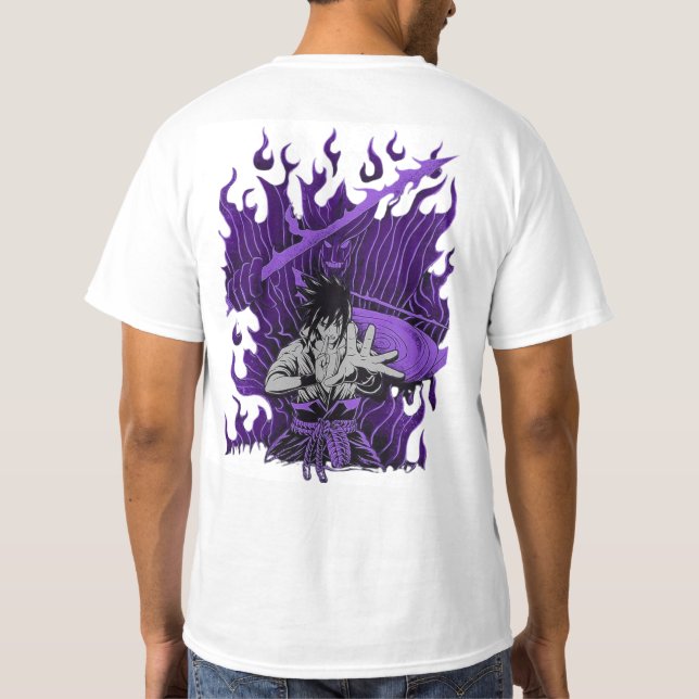 Camiseta ⚔️🌌Shadow Storm Warrior ⚔️T-Shirt (Verso)
