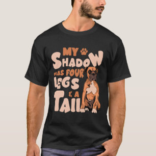 Camiseta Shadow Tem Quatro Pernas E Uma Cauda - Buldogue Am