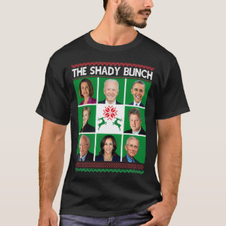 Camiseta Shady Bunch Pelosi Biden Obama Kamala Ugly Chr