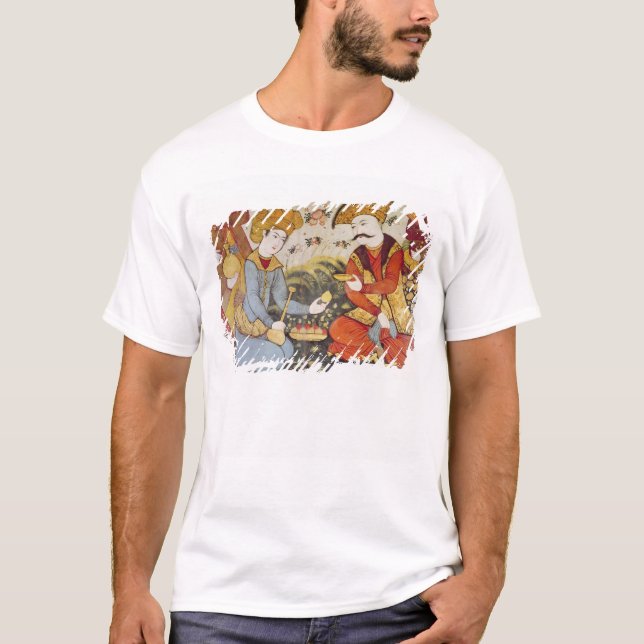 Camiseta Shah Abbas mim e um cortesão (Frente)