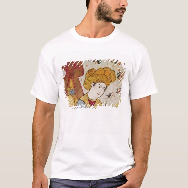 Camiseta Shah Abbas mim e um oferecimento do cortesão (Frente)