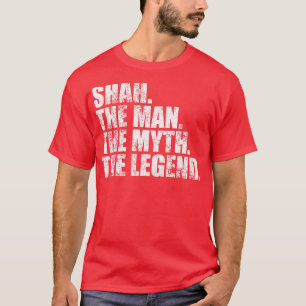Camiseta Shah Shah Family name Shah sobrenome Shah Surname 