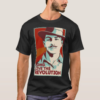 Camiseta Shaheed Bhagat Singh Revolução