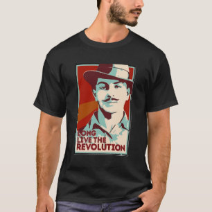 Camiseta Shaheed Bhagat Singh Revolução