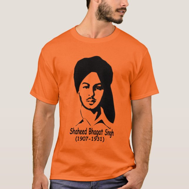 Camiseta Shaheed-e-Azam Bhagat Singh (Frente)