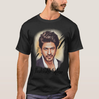 Camiseta Shahrukh Khan Retrat art