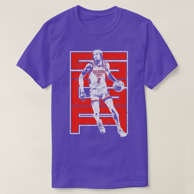 Camiseta Shai Gilgeous Alexander (Frente do Design)
