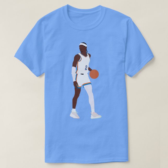 Camiseta Shai GilgeousAlexander OKC Thunder (Frente do Design)