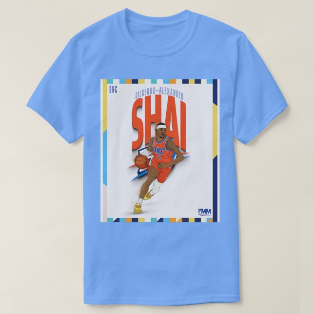 Camiseta Shai GilgeousAlexander Poster (Frente do Design)