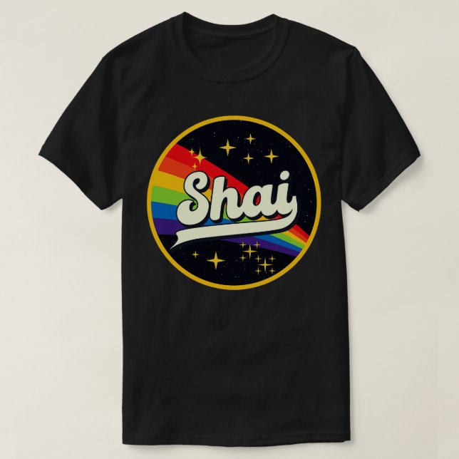 Camiseta Shai Rainbow No Space Vintage Style (Frente do Design)