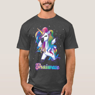 Camiseta SHAIWASE Unicorn Oferece Presentes Para Garotas De