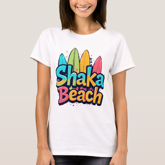 Camiseta Shaka beach (Frente)