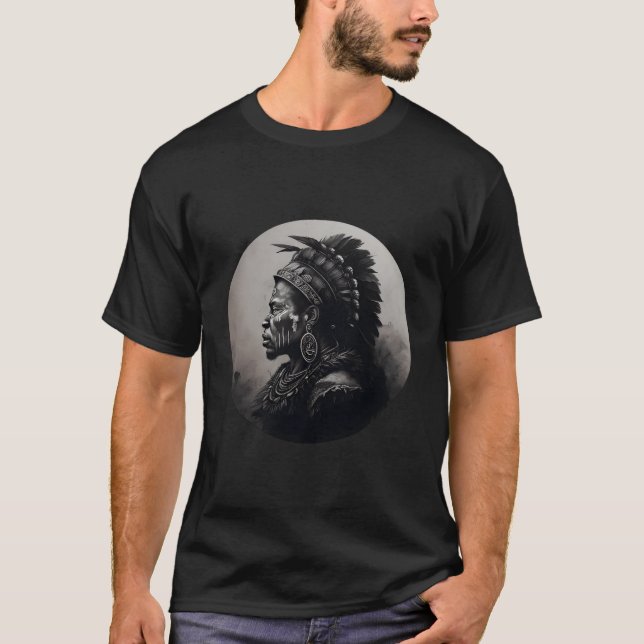 Camiseta Shaka - Rei Do Zulu (Frente)