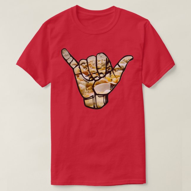 Camiseta Shaka Shells (Frente do Design)